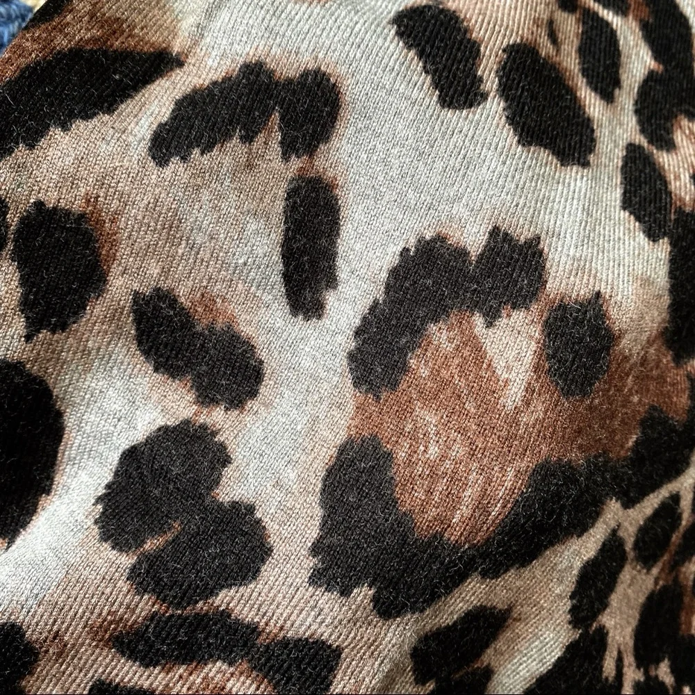 🐆 PAPAYA BLACK LEOPARD PRINT KNIT JUMPER! - Picture 7 of 9